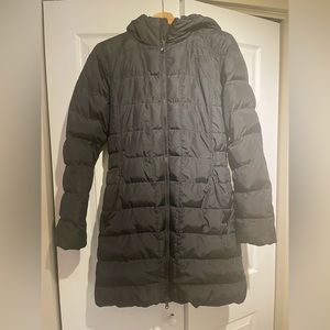 North Face black womens parka in good condition